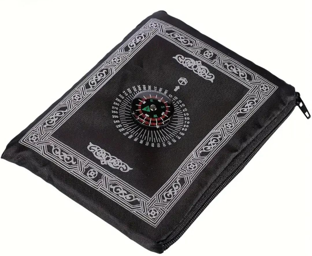 POCKET PRAYER MAT WITH COMPASS