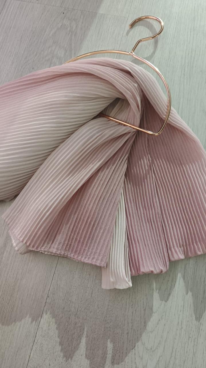 PLEATED OMBRE HIJABS