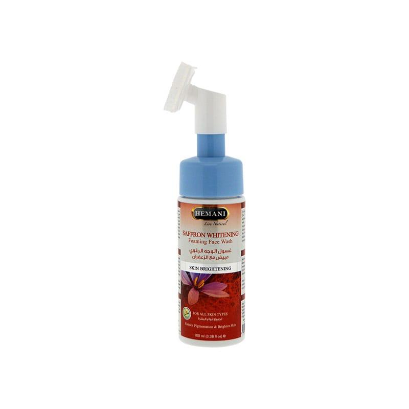 HEMANI SAFFRON WHITENING FOAMING ACE WASH