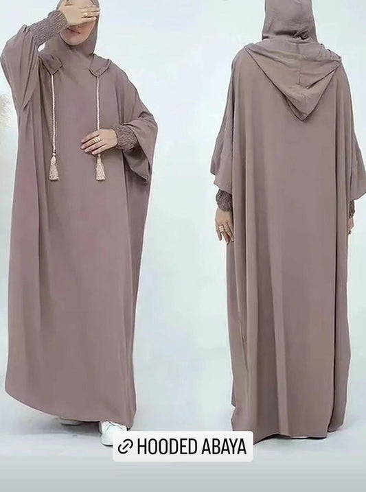 HOODED ABAYA