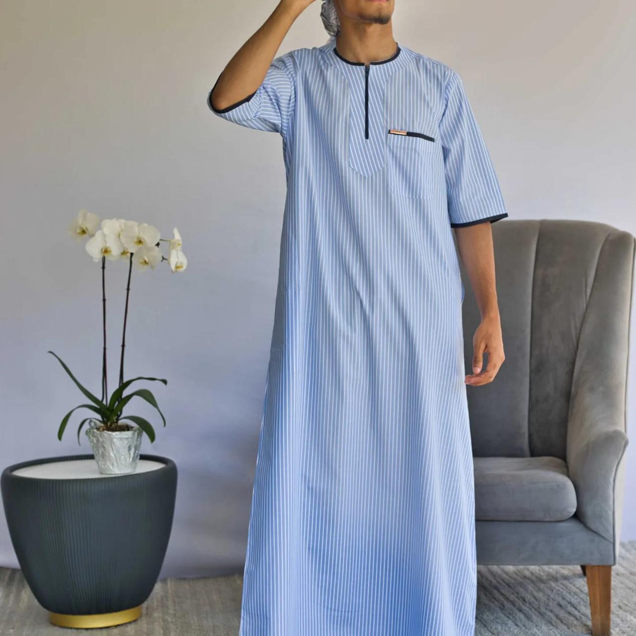 HAYATI SHORT SLEEVE MENS THOBES